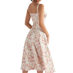 Viral Floral Bustier Sundress