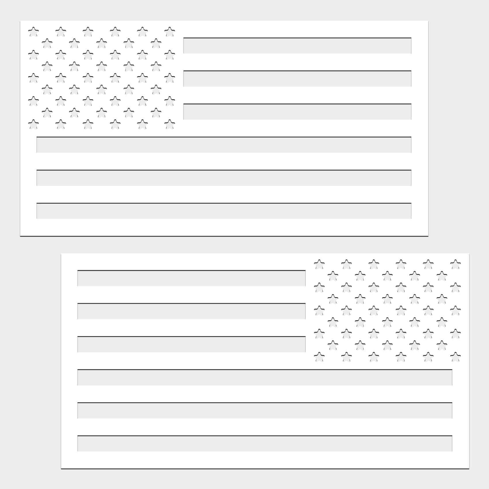 USA Flag Vehicle Magnet